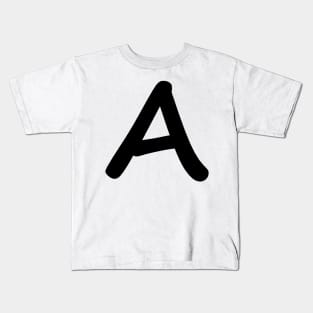 Letter A Kids T-Shirt